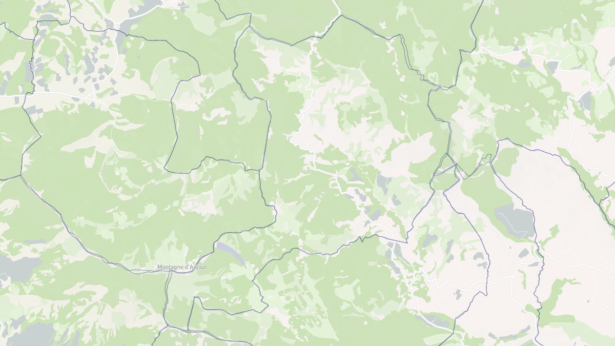Aperçu cartographique de Esparron, centré sur la commune