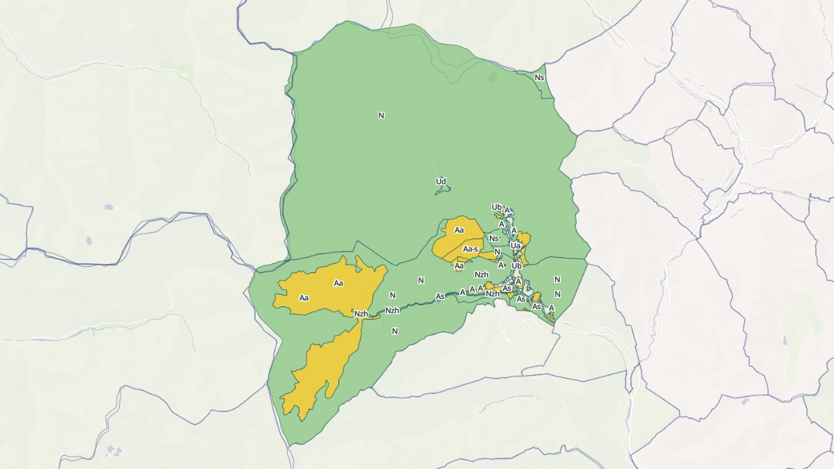 Aperçu cartographique de Vallouise-Pelvoux, centré sur la commune