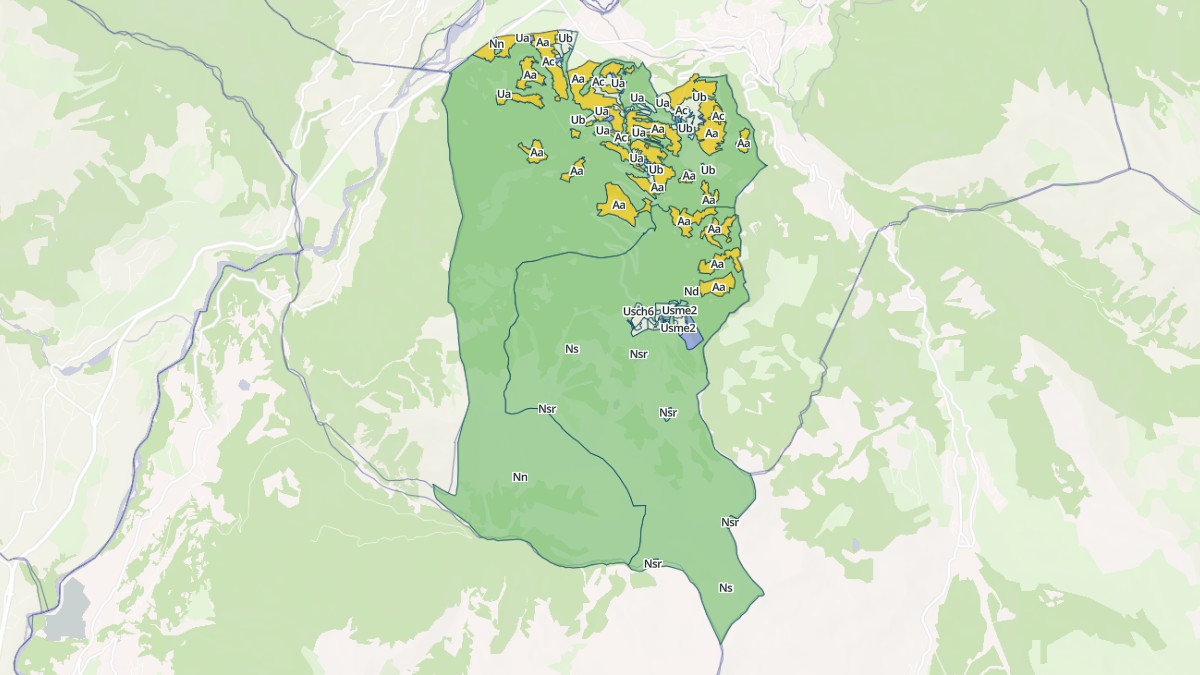 Aperçu cartographique de Risoul, centré sur la commune