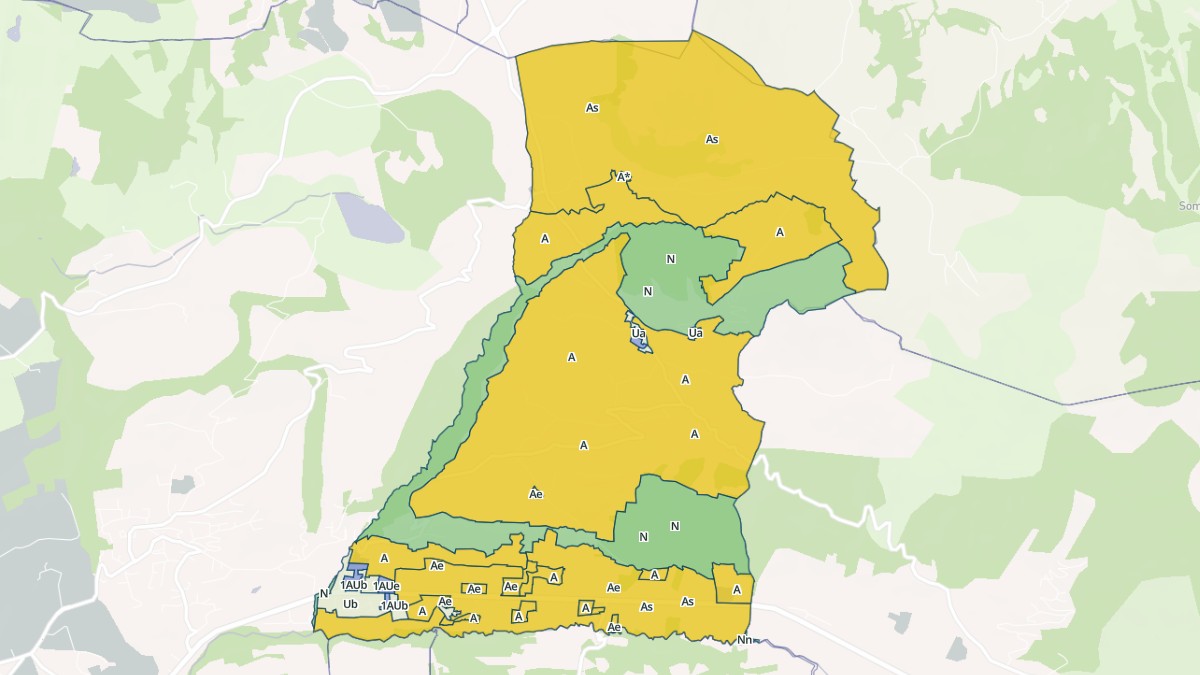 Aperçu cartographique de La Rochette, centré sur la commune