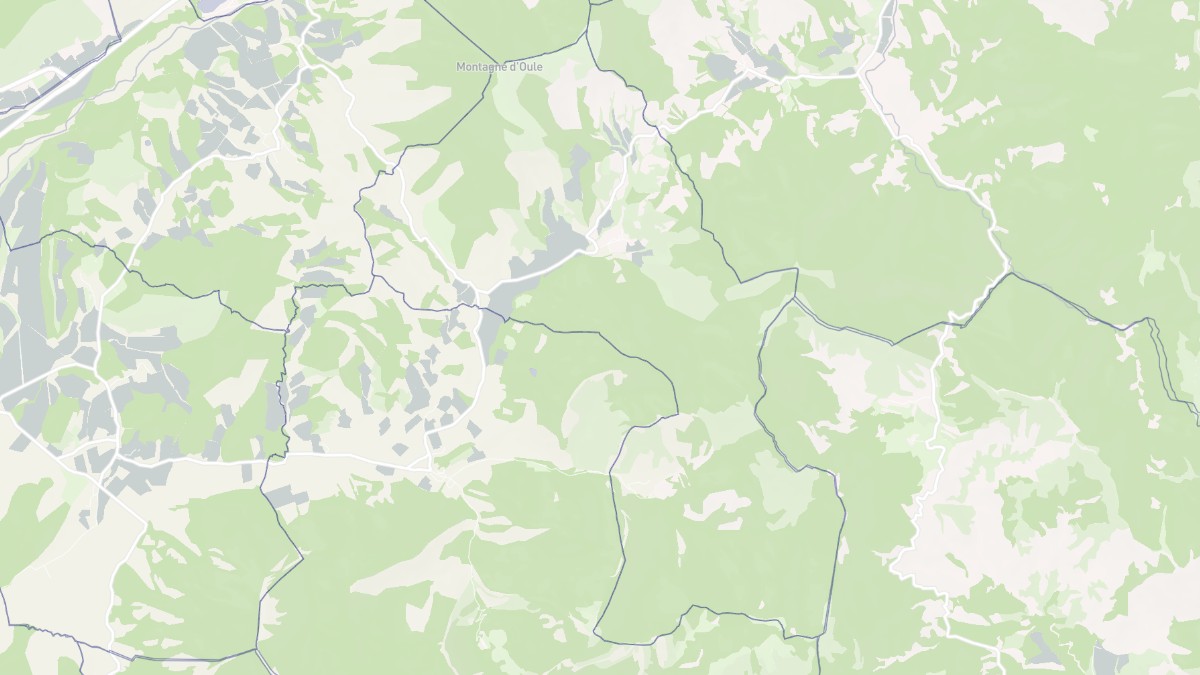 Aperçu cartographique de Saint-Auban-d'Oze, centré sur la commune