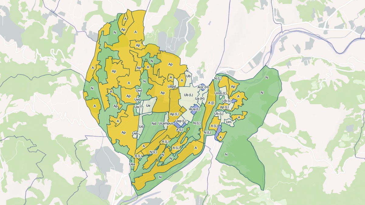 Aperçu cartographique de Tallard, centré sur la commune