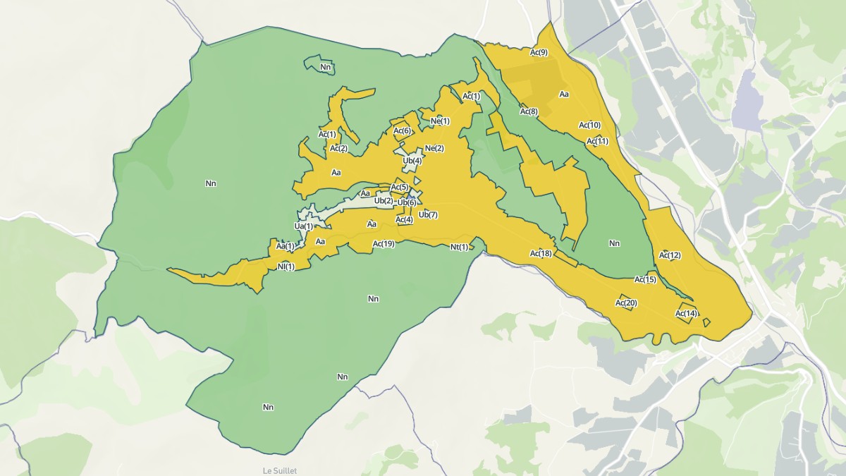 Aperçu cartographique de Trescléoux, centré sur la commune