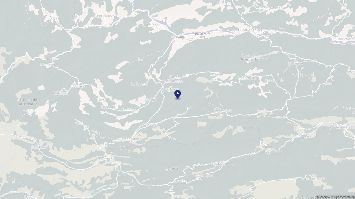 Aperçu cartographique de Amirat, centré sur la commune