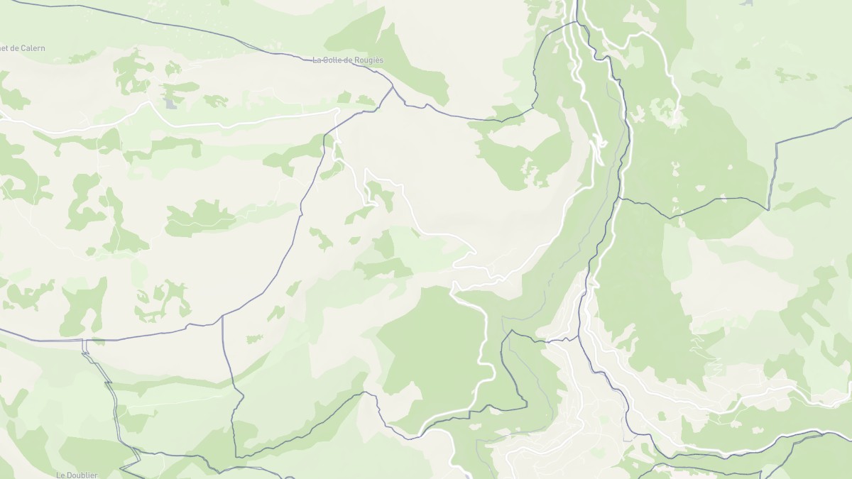 Aperçu cartographique de Gourdon, centré sur la commune