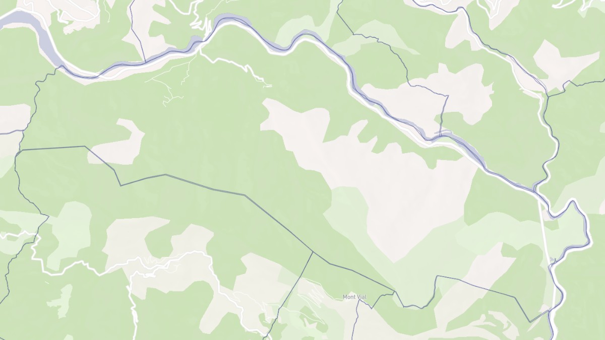 Aperçu cartographique de Malaussène, centré sur la commune