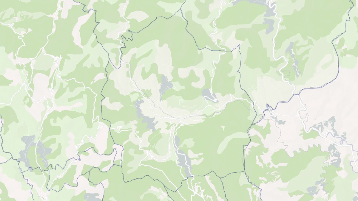 Aperçu cartographique de Sospel, centré sur la commune