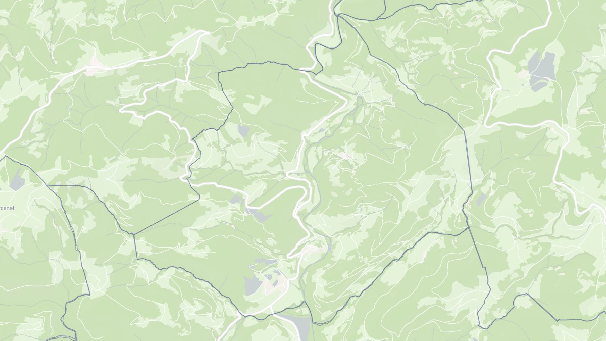 Aperçu cartographique de Labatie-d'Andaure, centré sur la commune