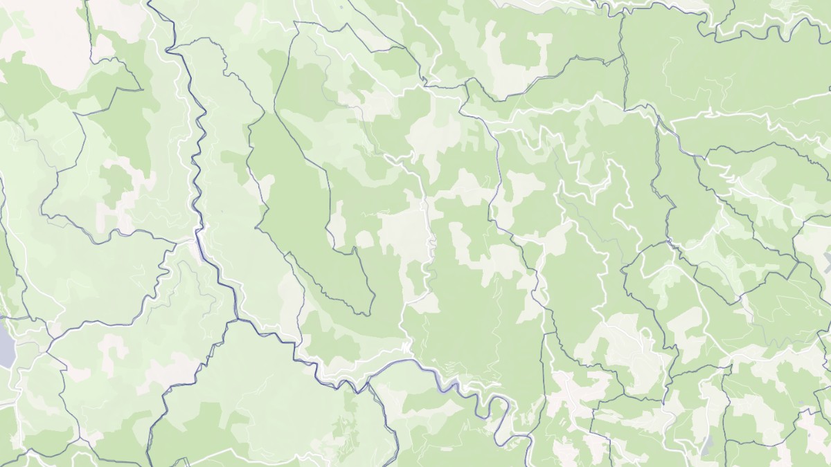 Aperçu cartographique de Malarce-sur-la-Thines, centré sur la commune