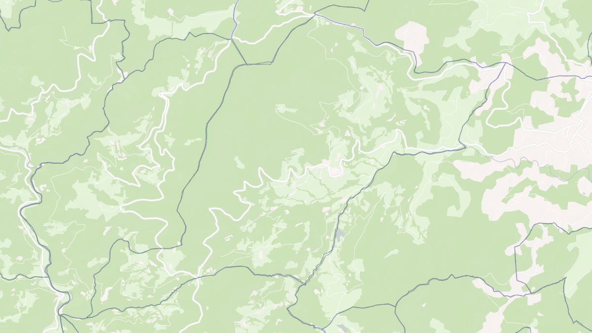 Aperçu cartographique de Pailharès, centré sur la commune