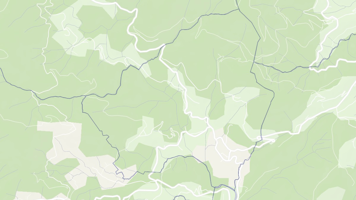 Aperçu cartographique de Rocher, centré sur la commune