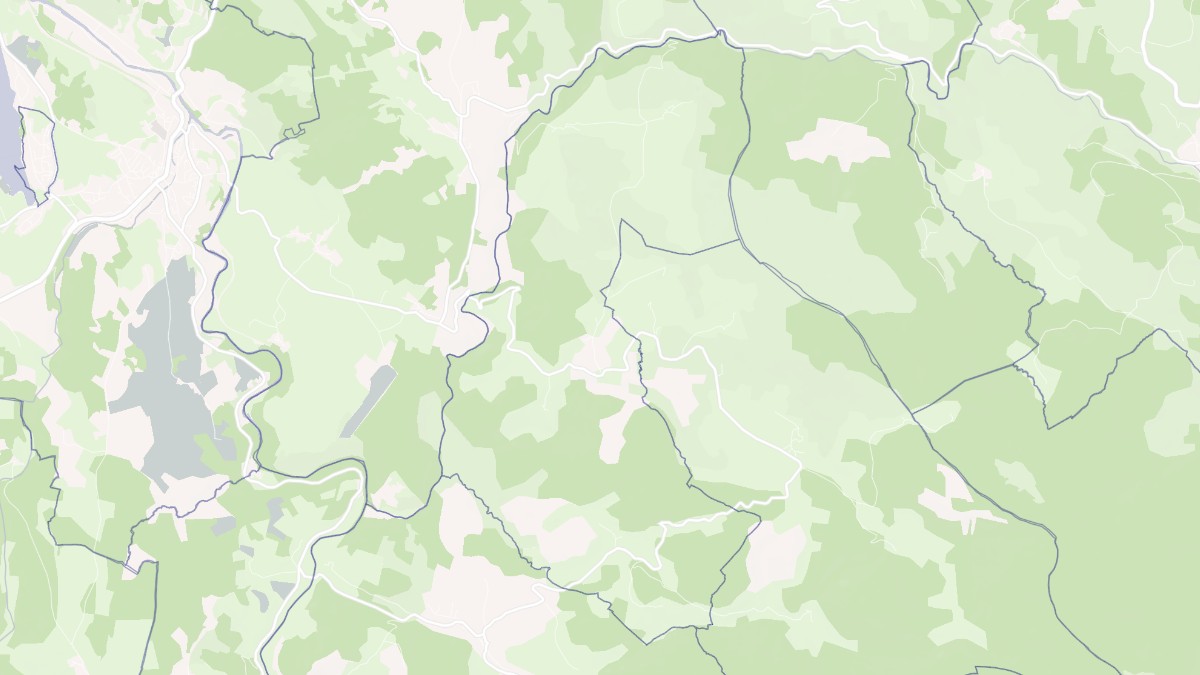 Aperçu cartographique de Saint-Alban-en-Montagne, centré sur la commune