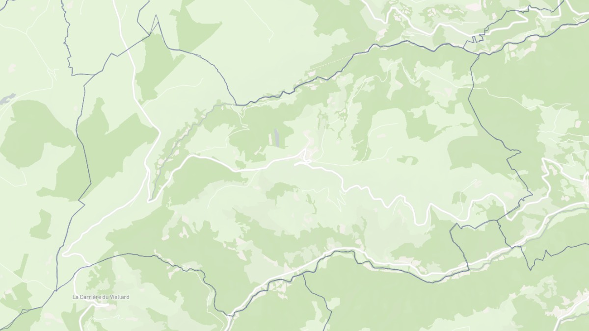 Aperçu cartographique de Saint-Clément, centré sur la commune