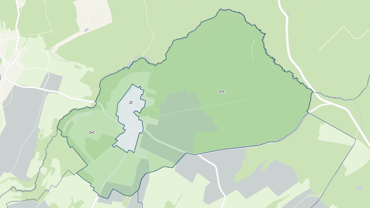 Aperçu cartographique de Arreux, centré sur la commune