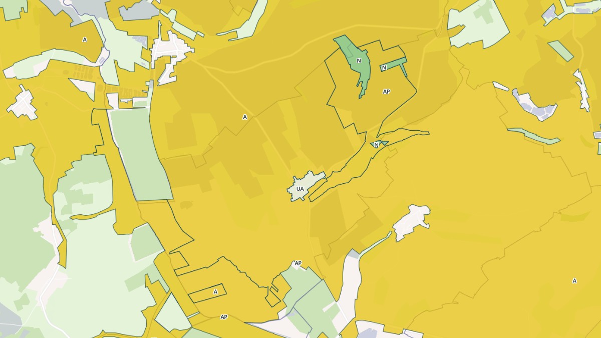 Aperçu cartographique de Authe, centré sur la commune