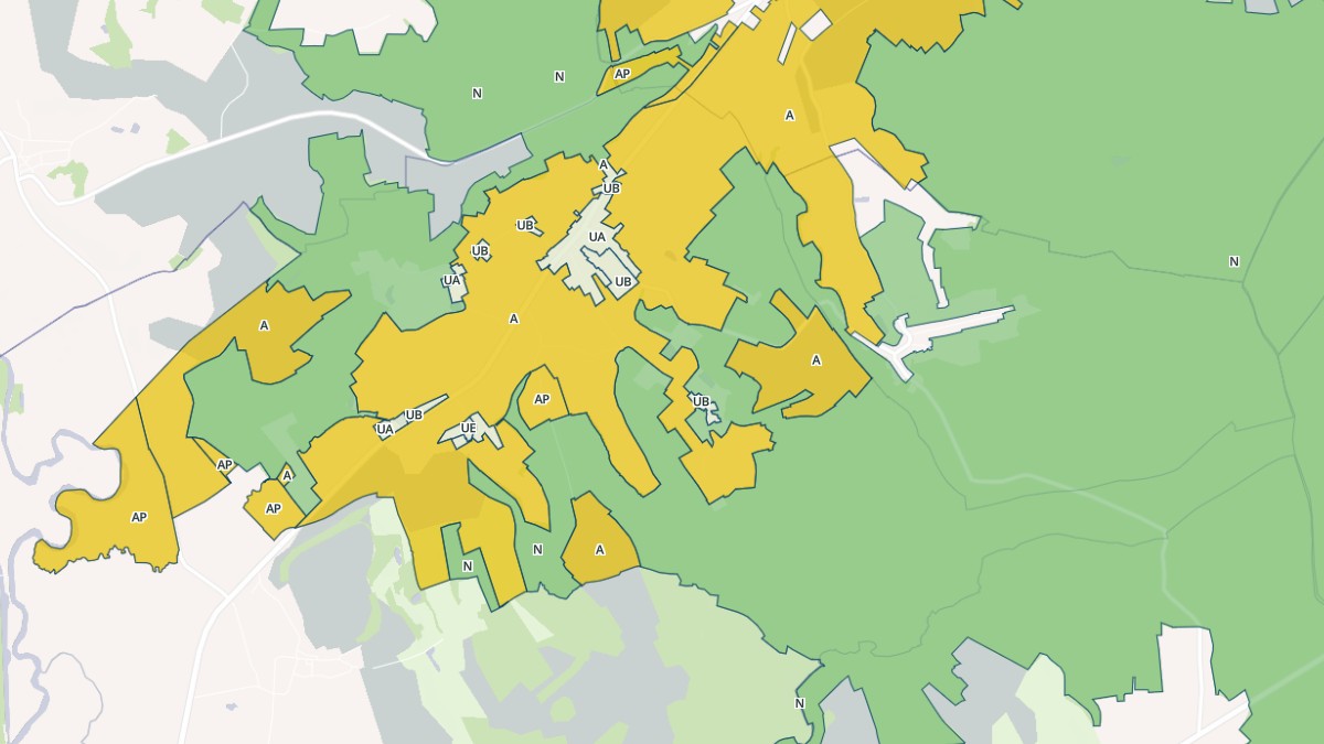 Aperçu cartographique de Ballay, centré sur la commune
