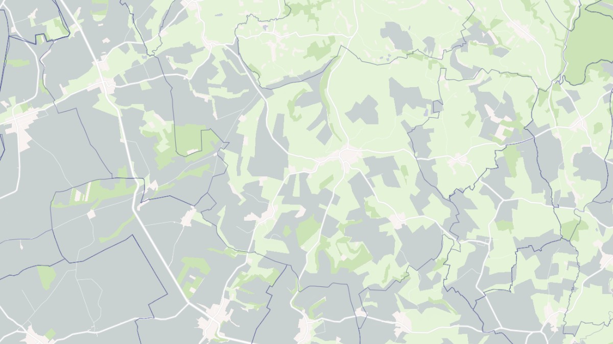 Aperçu cartographique de Chaumont-Porcien, centré sur la commune