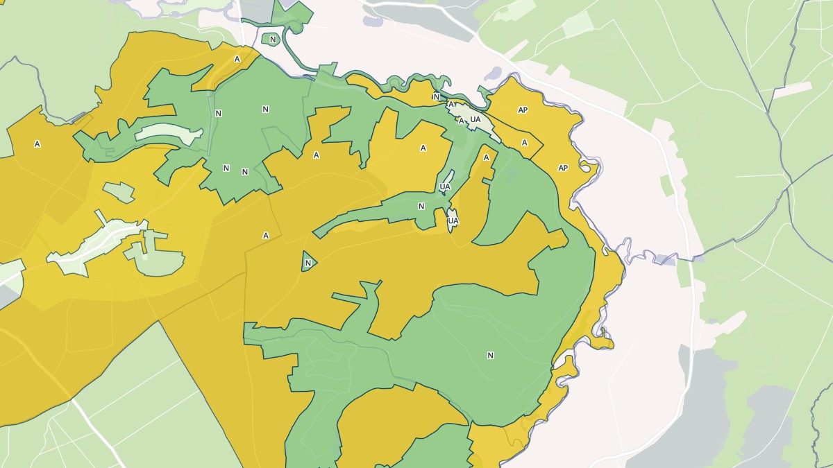 Aperçu cartographique de Grandham, centré sur la commune