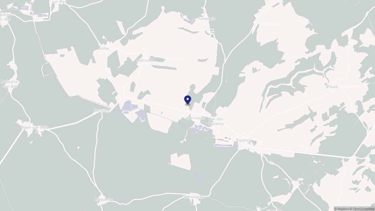 Aperçu cartographique de Harricourt, centré sur la commune
