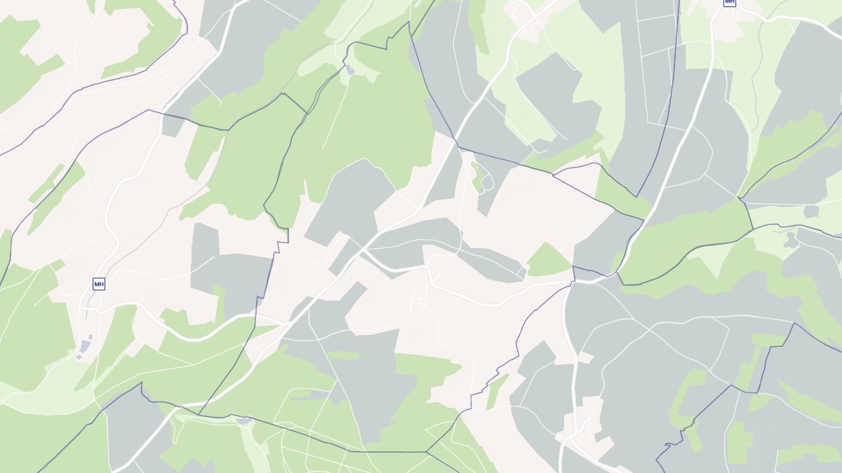 Aperçu cartographique de Mondigny, centré sur la commune