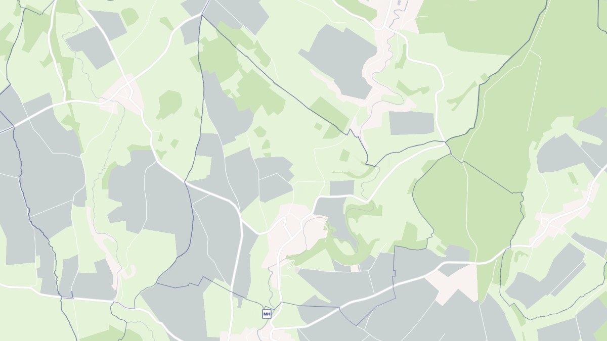 Aperçu cartographique de La Neuville-lès-Wasigny, centré sur la commune