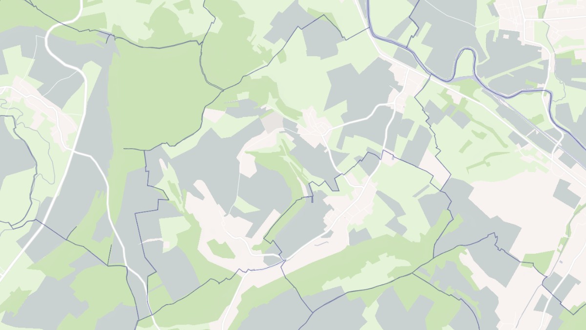 Aperçu cartographique de Noyers-Pont-Maugis, centré sur la commune