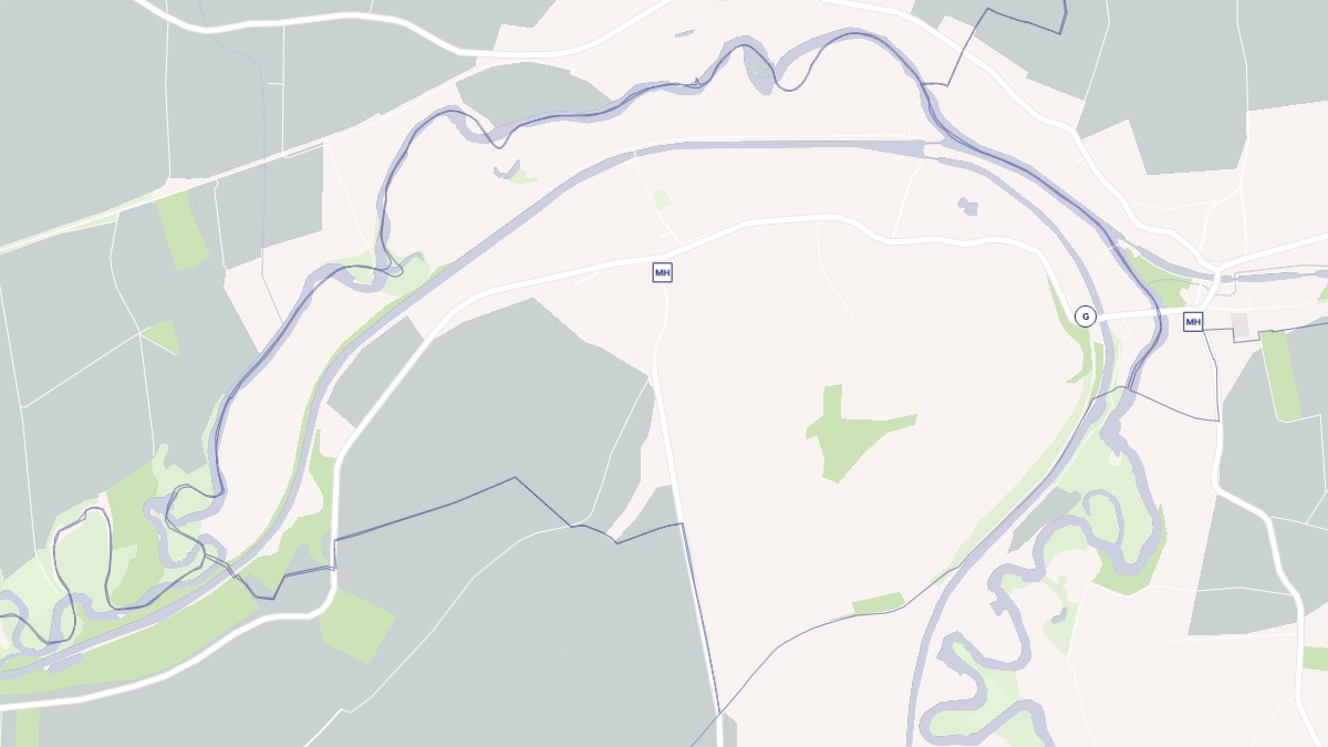 Aperçu cartographique de Rilly-sur-Aisne, centré sur la commune