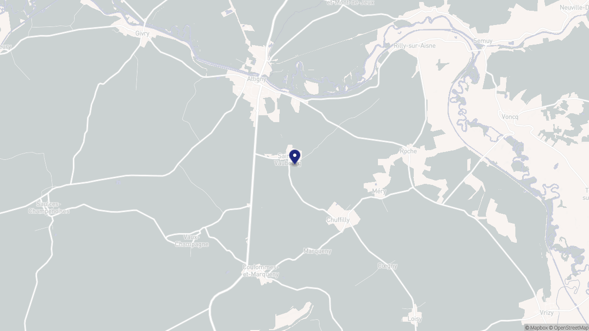 Aperçu cartographique de Sainte-Vaubourg, centré sur la commune