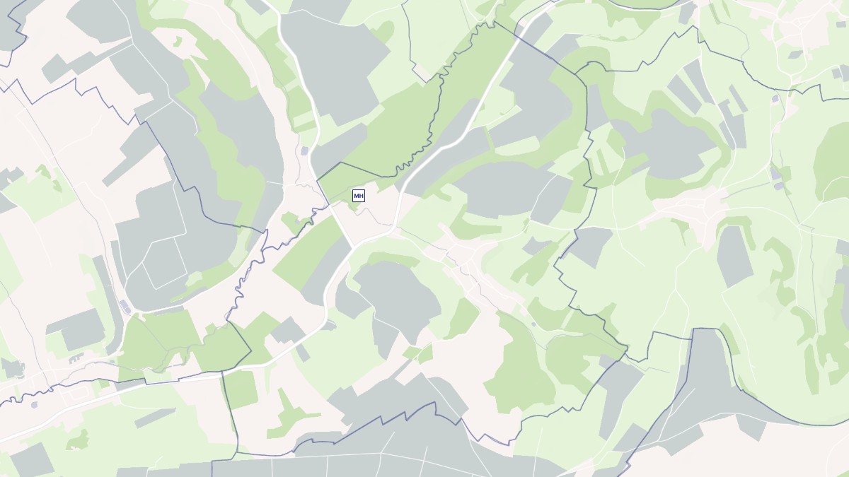 Aperçu cartographique de Sapogne-sur-Marche, centré sur la commune