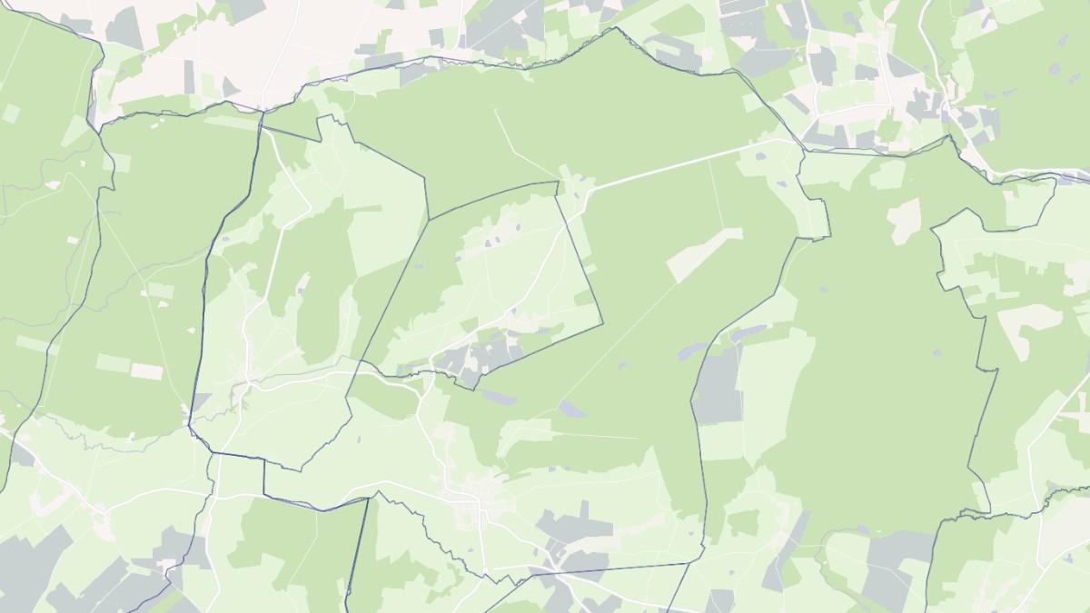 Aperçu cartographique de Signy-le-Petit, centré sur la commune