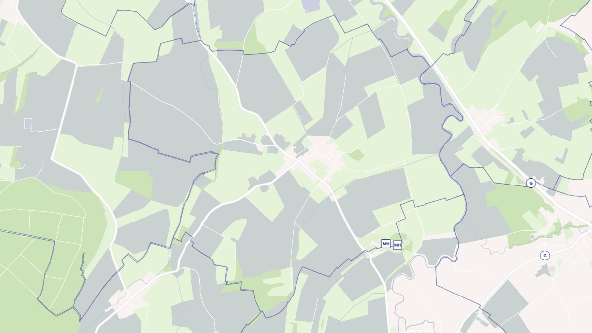 Aperçu cartographique de Villy, centré sur la commune