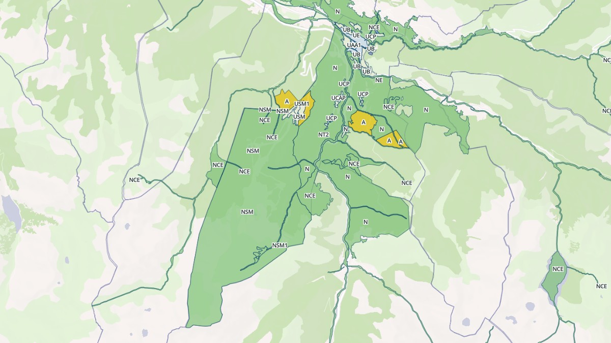 Aperçu cartographique de Ax-les-Thermes, centré sur la commune