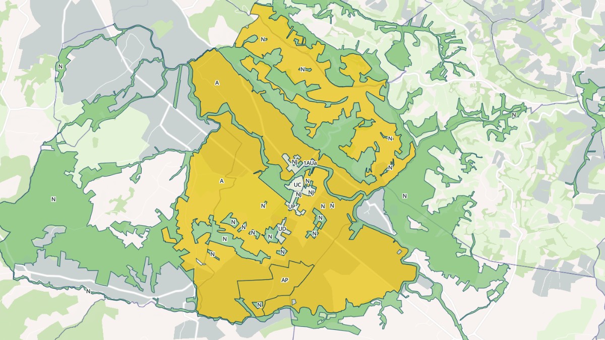 Aperçu cartographique de La Bastide-de-Besplas, centré sur la commune
