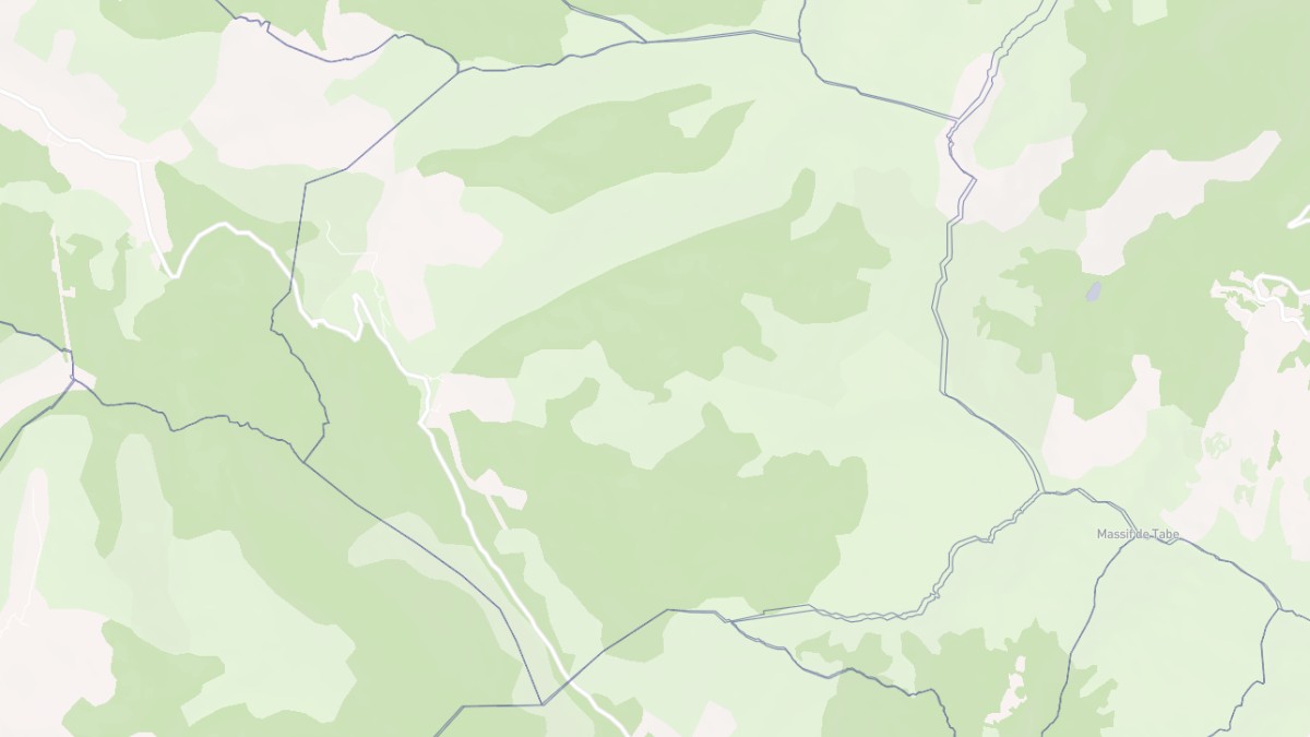 Aperçu cartographique de Cazenave-Serres-et-Allens, centré sur la commune