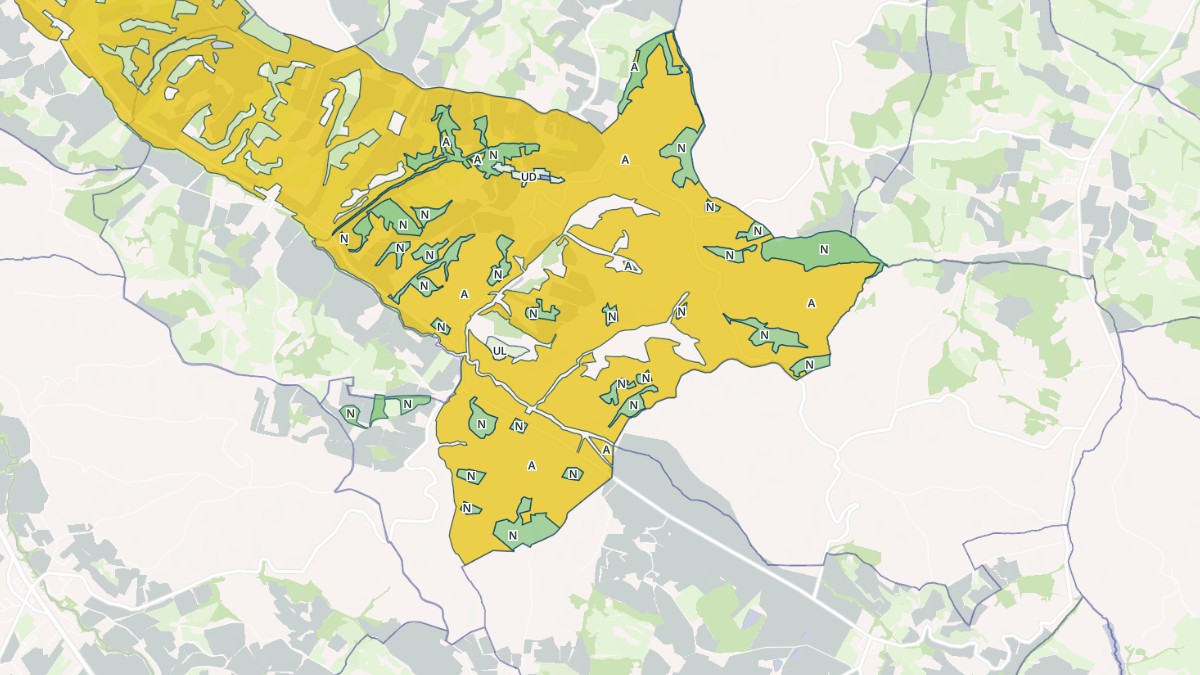 Aperçu cartographique de Durfort, centré sur la commune