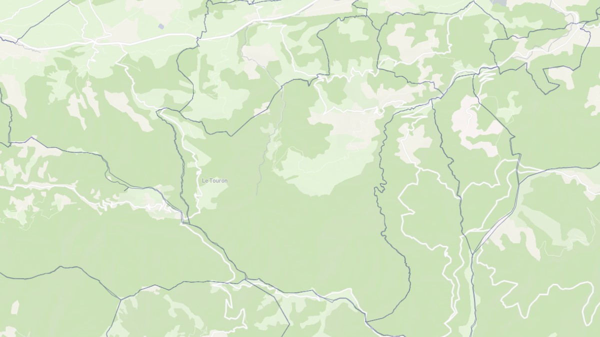 Aperçu cartographique de Esplas-de-Sérou, centré sur la commune