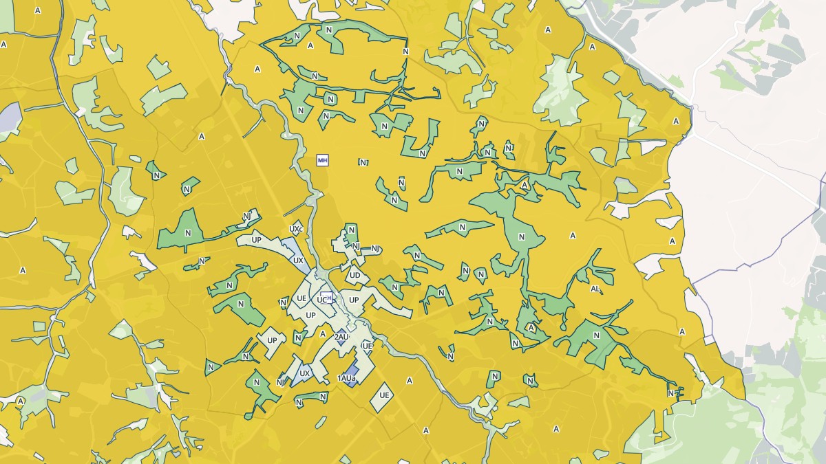 Aperçu cartographique de Le Fossat, centré sur la commune