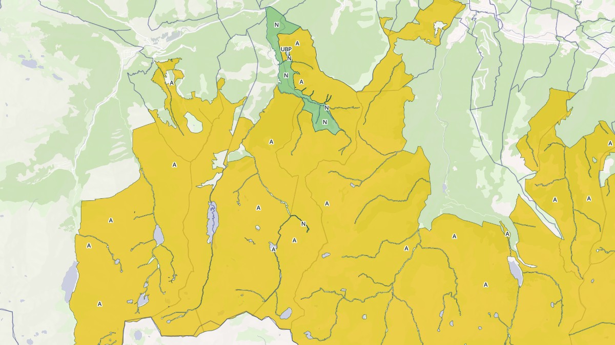 Aperçu cartographique de Gestiès, centré sur la commune