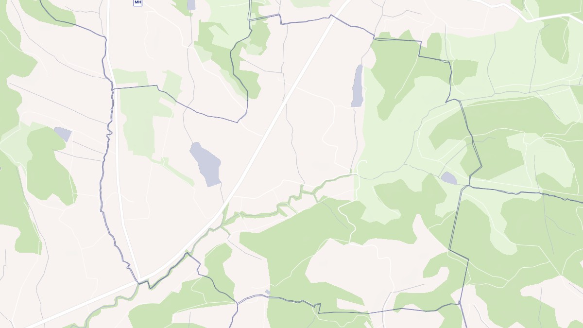 Aperçu cartographique de Malegoude, centré sur la commune