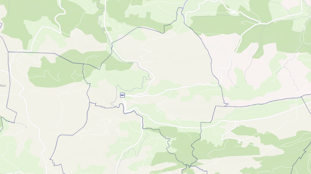 Aperçu cartographique de Mérigon, centré sur la commune