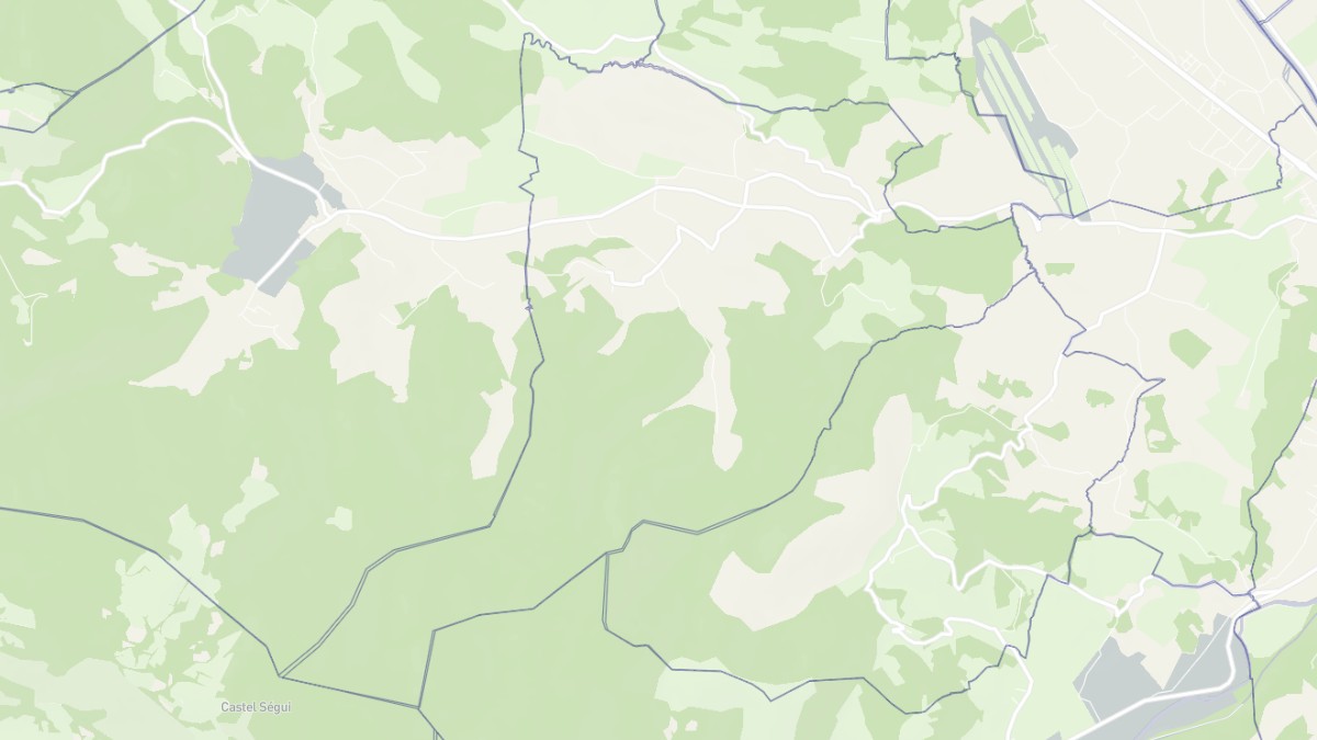 Aperçu cartographique de Montgauch, centré sur la commune