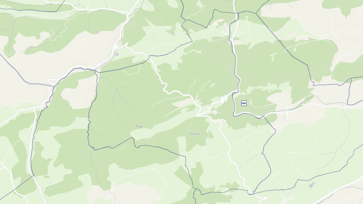 Aperçu cartographique de Montseron, centré sur la commune