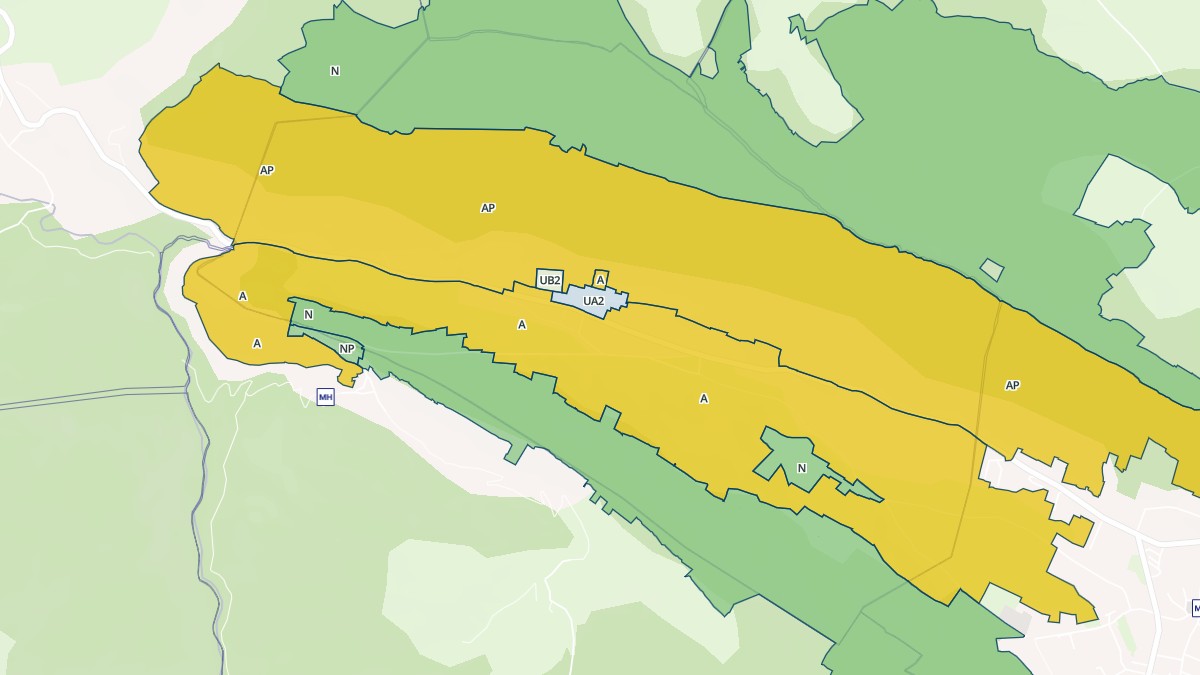 Aperçu cartographique de Raissac, centré sur la commune