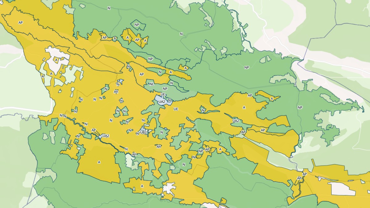 Aperçu cartographique de Roquefixade, centré sur la commune
