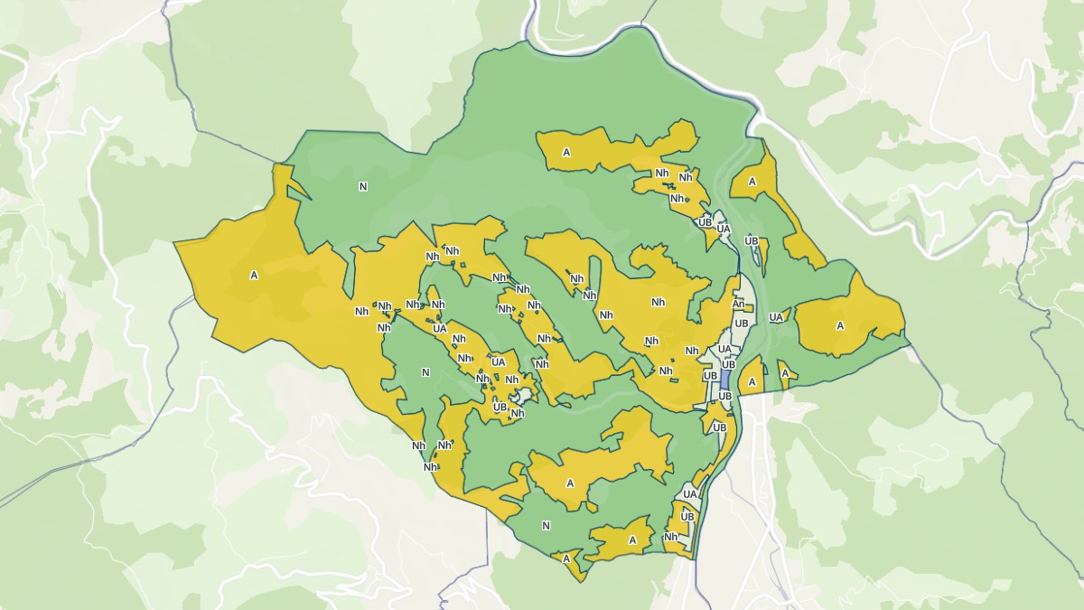 Aperçu cartographique de Soueix-Rogalle, centré sur la commune