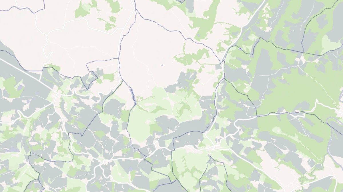 Aperçu cartographique de Unzent, centré sur la commune