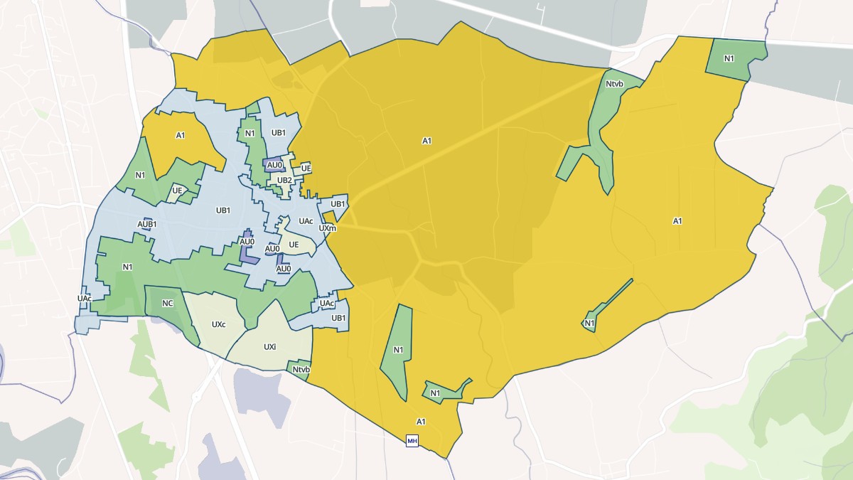 Aperçu cartographique de Verniolle, centré sur la commune