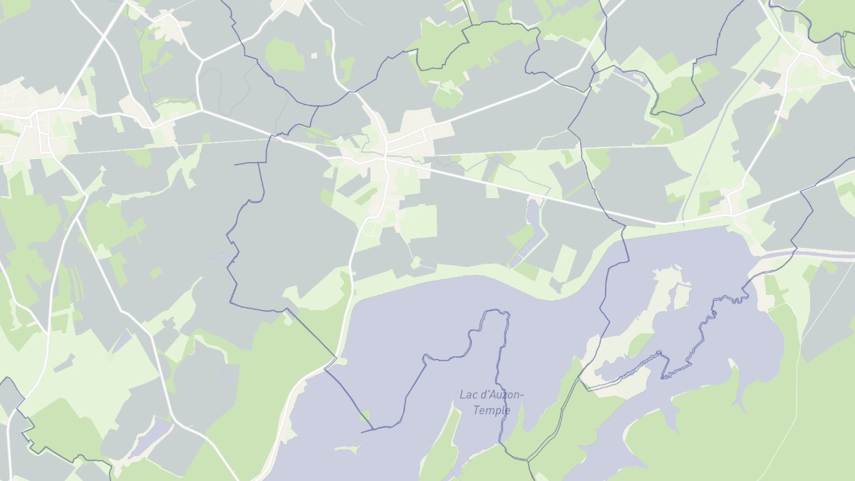 Aperçu cartographique de Brévonnes, centré sur la commune