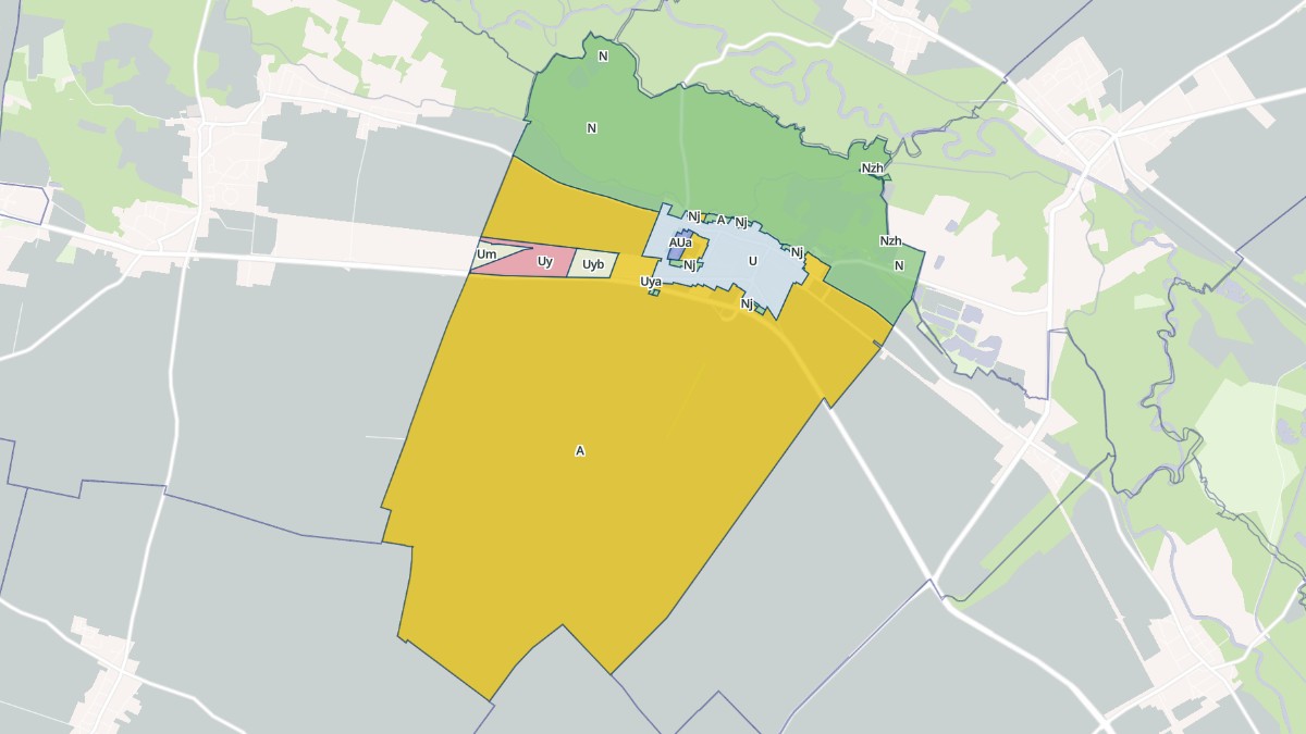 Aperçu cartographique de Châtres, centré sur la commune