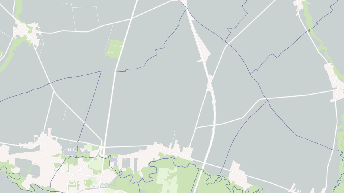 Aperçu cartographique de Le Chêne, centré sur la commune
